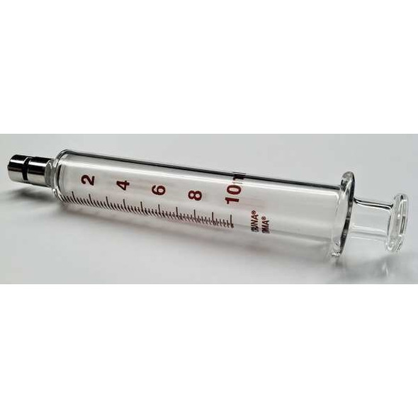 Fortuna Reusable Glass Syringe,10 mL,Luer Lock 7.140-37 Fortuna Reusable Glass Syringe,10 mL,Luer Lock 7.140-37