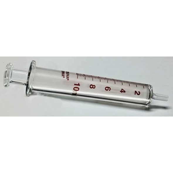 Fortuna Reusable Glass Syringe,10 mL,Luer Slip 7.102-37 Fortuna Reusable Glass Syringe,10 mL,Luer Slip 7.102-37