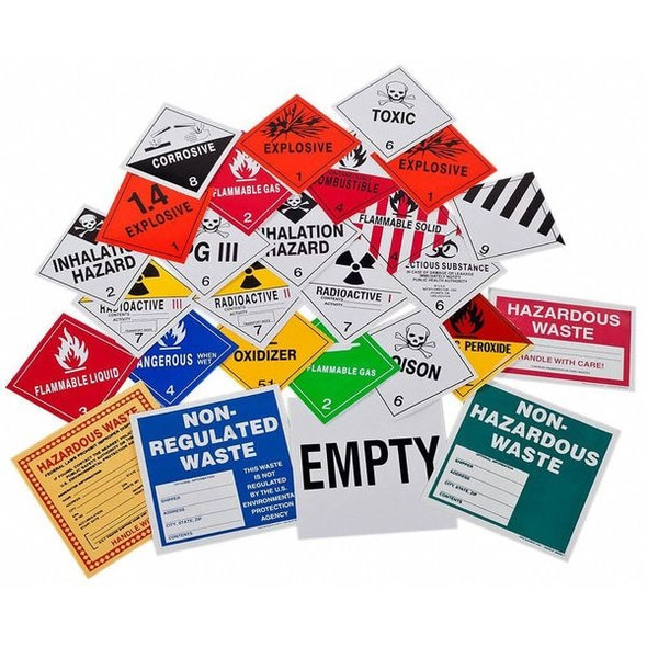 Breg DOT Container Label,Various Label W OEMLSS2953.60EA001R