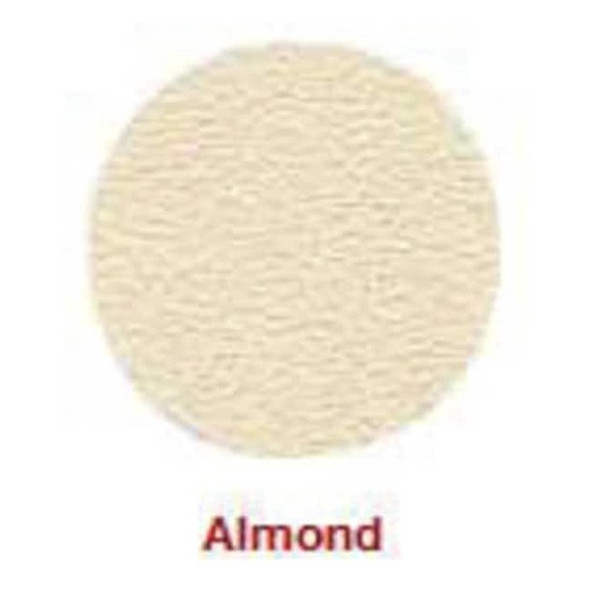 Self-Adhesive Screw Cap, 9/16 in Dia, Almond, PVC 53 PK