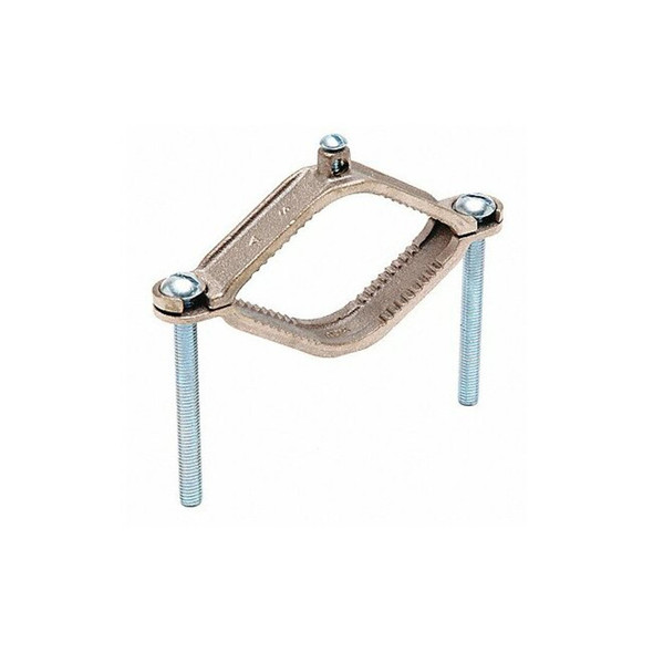 Burndy Pipe Ground Clamp, 10AWG,2.25In,PK5 C11N