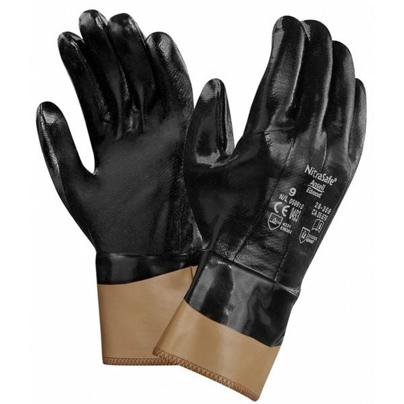 Ansell Cut-Resistant Coated Gloves, Cut Level A3 ,Nitrile ,Smooth ,XL 1 PR 28-359
