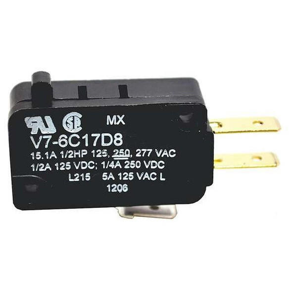 Honeywell Miniature Snap Action Switch, Pin, Plunger Actuator, SPDT V7-6C17D8