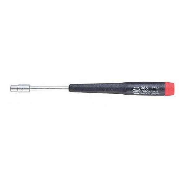 Wiha Solid Round Prcn Nut Driver, 1.5 mm 26510