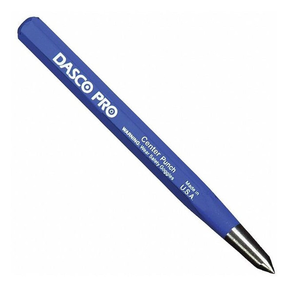 Dasco Pro Center Punch,7/16 x 5 In,Carbon Steel 532