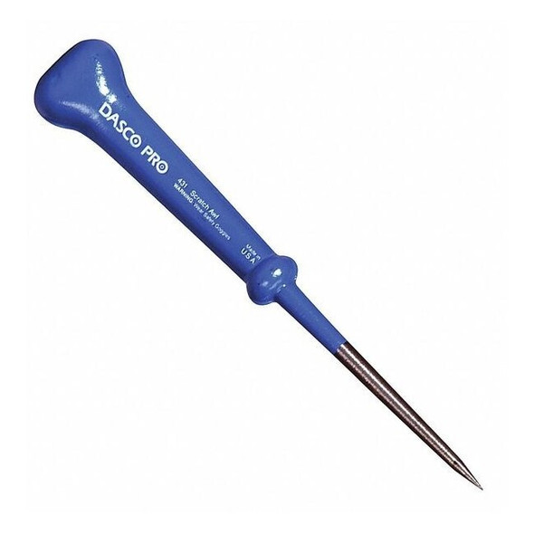 Dasco Pro Scratch Awl,7 In Shank L,Blue 431
