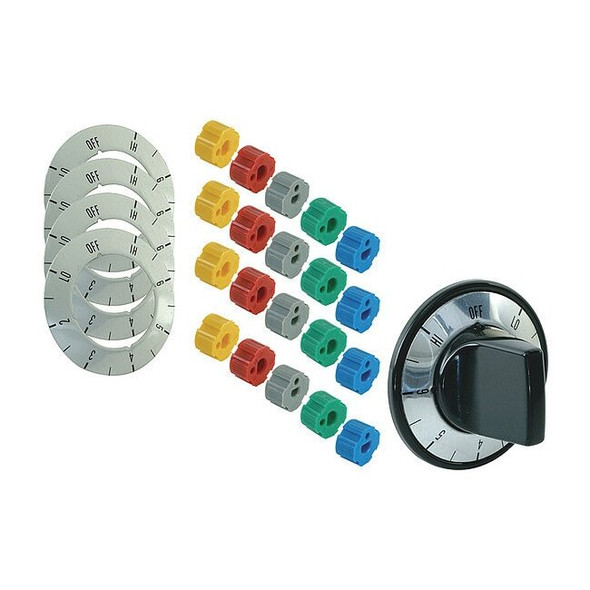 Manufacturer Varies Knob Kit, Black, PK4 61201