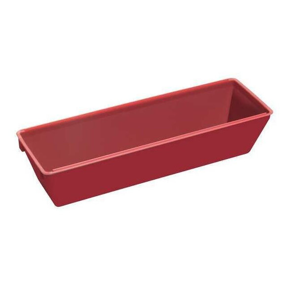 Hyde Drywall Mud Pan,12-1/2 In,Plastic,Red 09060