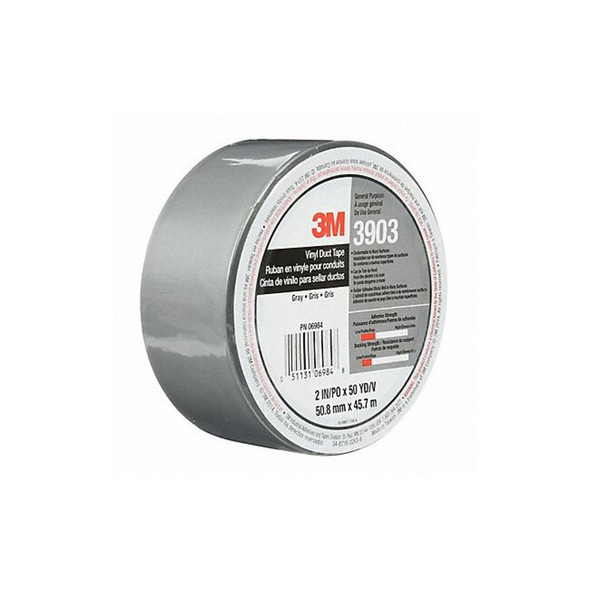 3m Duct Tape, Gray, 50 yd L, 2 in W 3903 3m Duct Tape, Gray, 50 yd L, 2 in W 3903