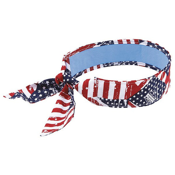 Ergodyne Cooling Bandana,PVA And Cotton,One Size 6700CT Ergodyne Cooling Bandana,PVA And Cotton,One Size 6700CT