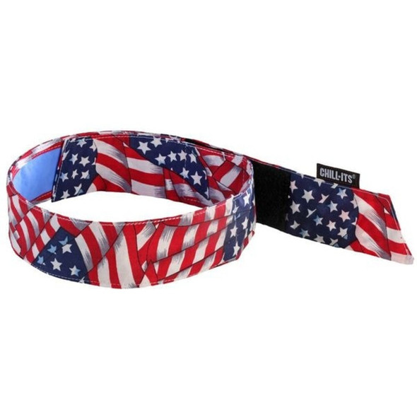 Ergodyne Cooling Bandana,One Size,PVA And Cotton 6705CT