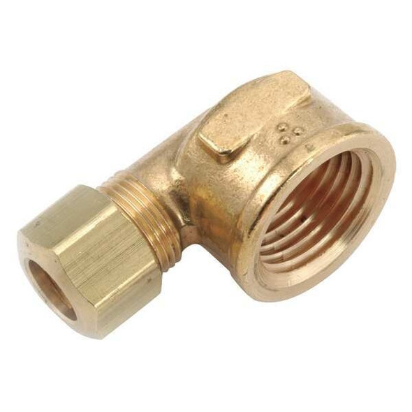 Manufacturer Varies 1/2" x 3/8" Low Lead Brass Female Elbow 700070-0608
