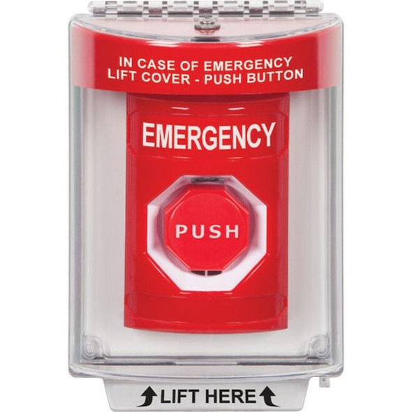 Safety Technology International Emergency Push Button,Momentary Type SS2045EM-EN