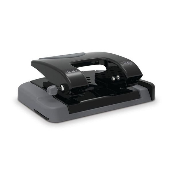 Swingline Two-Hole Paper Punch,20 Sheets,Blck/Gray A7074135