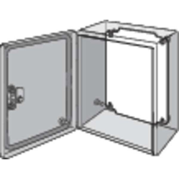 Nvent Hoffman Interior Panel, 12 Gangs, Steel LP2520