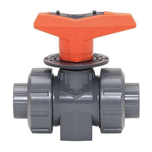 Gf Piping Systems Metering Ball Valve,1/2 In,PVC 161523522