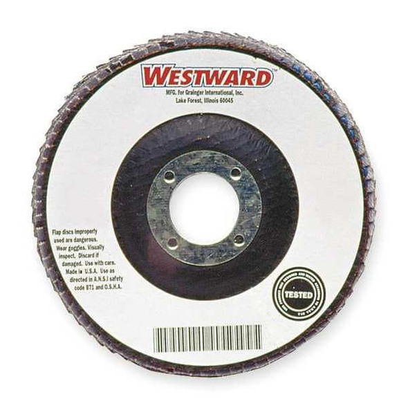 Manufacturer Varies Flap Disc,Type 27,4" dia.,80 Grit 78072775446
