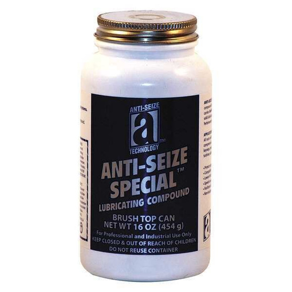 Anti-Seize Technology Anti Seize,Aluminum,16 oz Brush Top 18018