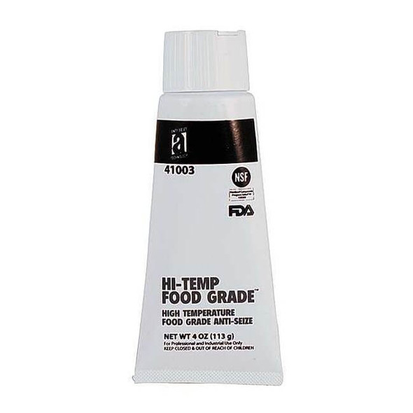 Anti-Seize Technology Anti Seiz,High Temp,H 1 Food Grade,Tube 41003