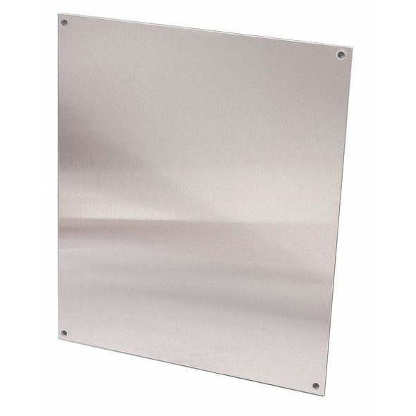 Hubbell-Wiegmann Back Panel, 12 Gangs, Aluminum HW-MP806A