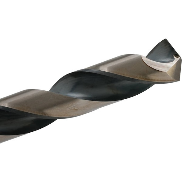 Cle-Line Jobber Length Drill Bit, 1/4 in Drill Bit Size, 4 in Length, 2 3/4 in Flute C18012