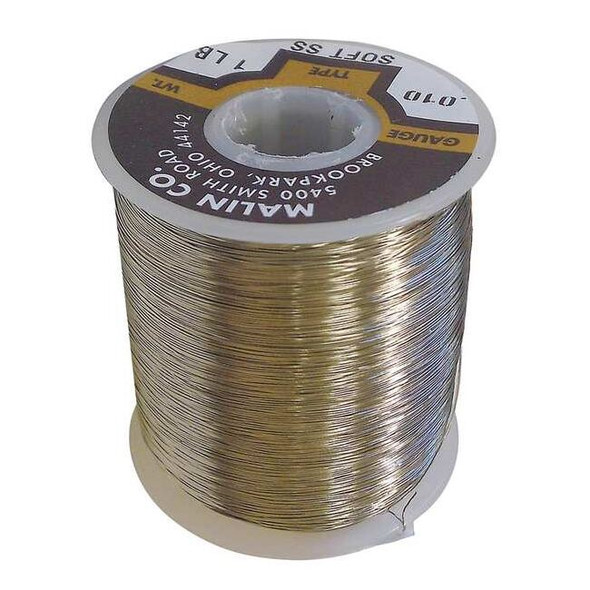 Malin Co BalingWire,12ga,Aluminum,Spool,169ft 01-0808-001S