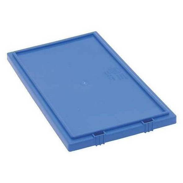 Quantum Storage Systems Lid, 11 in W, Plastic, Blue LID181BL