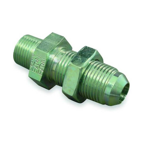 Eaton Aeroquip Adpt, MNPT-MJIC, 3/8-18, 3/4-16, Strt 2240-6-8s