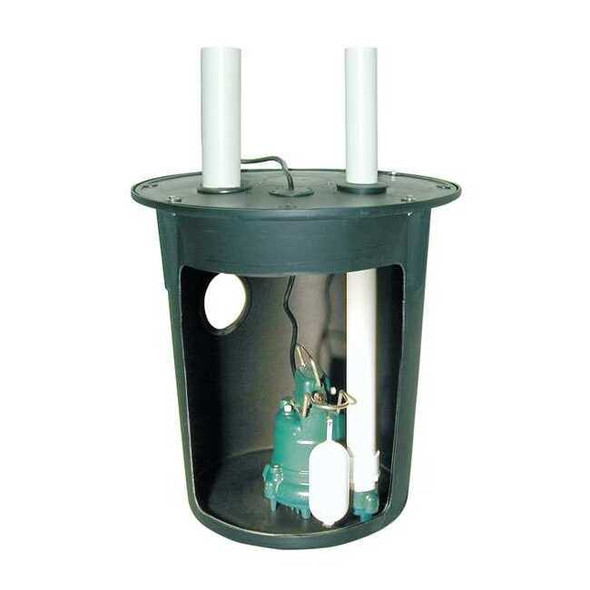 Zoeller Sump Pump System, 3/10HP, Vertical Switch 900-0002