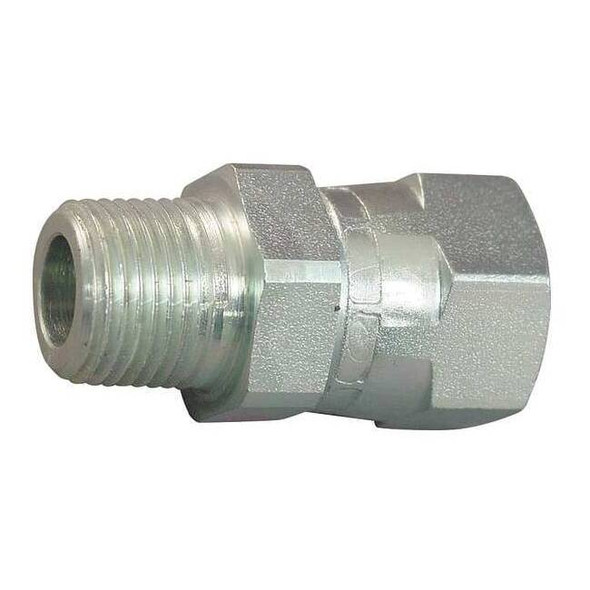 Eaton Aeroquip Hose Adapter,1/2",NPTF,1/2",JIC 2018-8-8S
