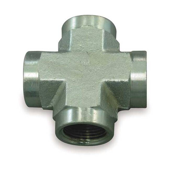 Eaton Aeroquip Hose Adapter,1/2",NPTF,1/2",NPTF 2080-8-8S