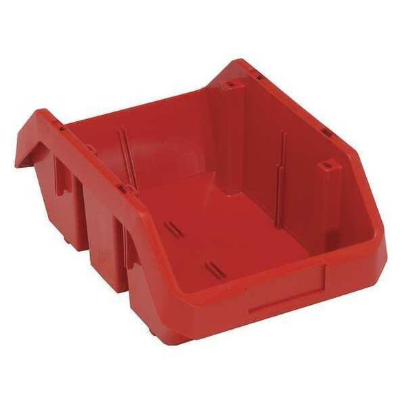 Quantum Storage Systems Cross-Stacking Bin,Red,PP,5 in QP1285RD Quantum Storage Systems Cross-Stacking Bin,Red,PP,5 in QP1285RD