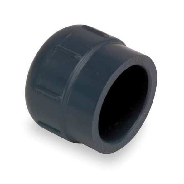 Manufacturer Varies PVC Cap, NPT, 1-1/4 in Pipe Size 848-012