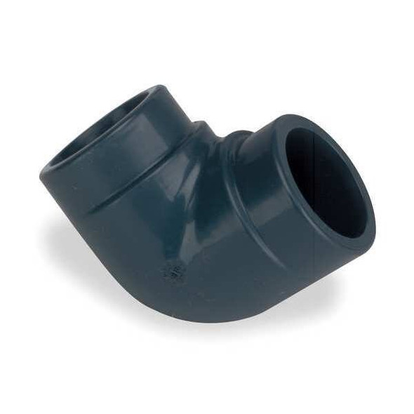 PVC Elbow, 90 Degrees, Socket x Socket, 4 in Pipe Size