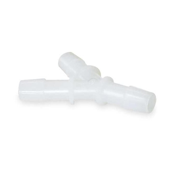 Eldon James Wye,HDPE,Barbed1/4in,1/4in,1/4in,PK10 Y0-4HDPE