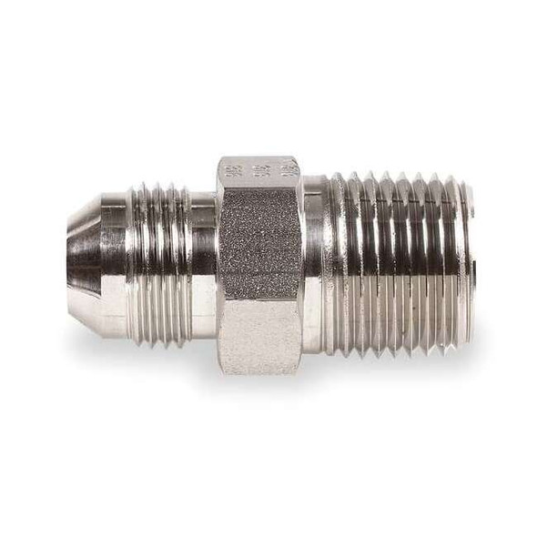Airway 1" Flare x MNPT 316 SS Male Connector J16CBO