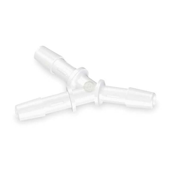 Eldon James Wye,Polypropylene,Barbed3/8in,PK10 Y0-6WP