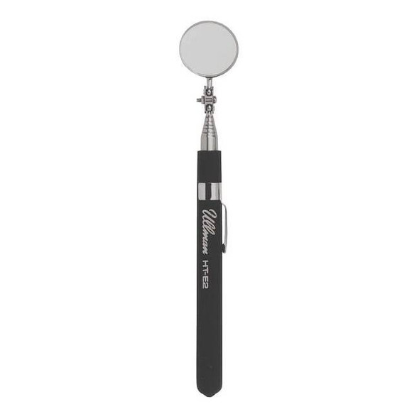 Ullman Devices Inspection Mirror,Round,Glass,8 1/4"-35" HTE-2