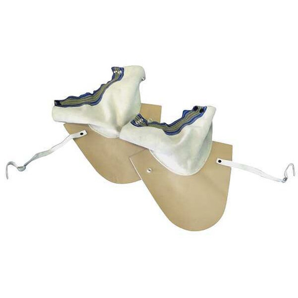 Chicago Protective Apparel Spats,Universal,Leather,Hook-and-Loop,PR 485-CL Chicago Protective Apparel Spats,Universal,Leather,Hook-and-Loop,PR 485-CL