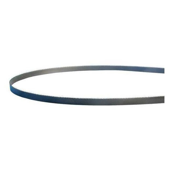 Band Saw Blade, 7 ft. 6 in L, 1/2" W, 10/14 TPI, Bi-Metal, 0.025" Thick