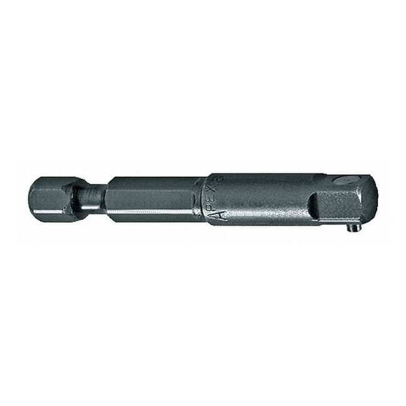 Apex Tool Group 1/4" Drive Power Drive Adapter, SAE, 1 Piece, Natural EX-250-12