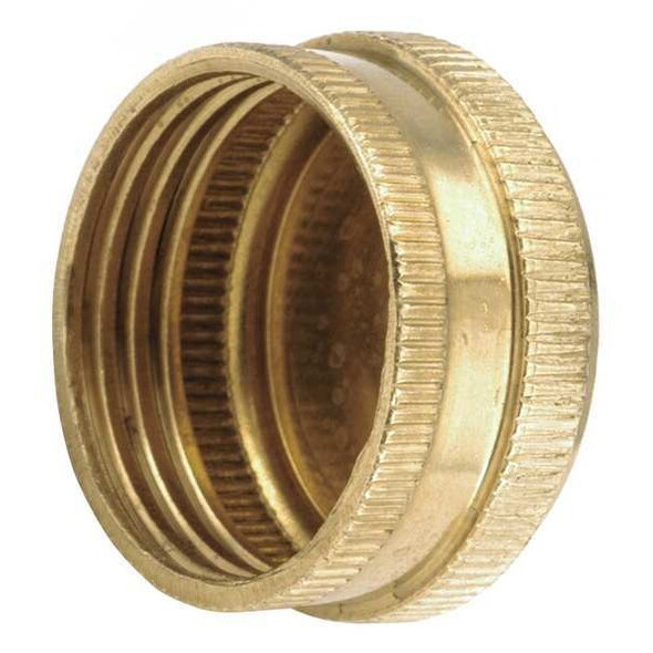 Manufacturer Varies Garden Hose Cap,Brass,11-1/2" GHT 707404-12 Manufacturer Varies Garden Hose Cap,Brass,11-1/2" GHT 707404-12