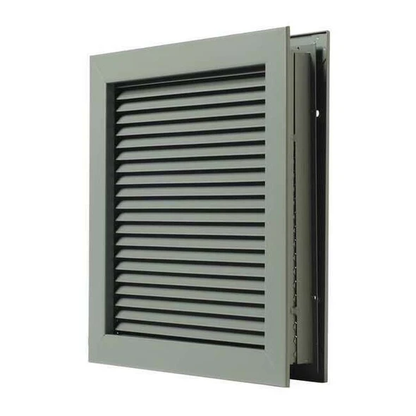 National Guard Door Louver,10 1/4 in H,22 1/4 in W L-700-RX-24x12