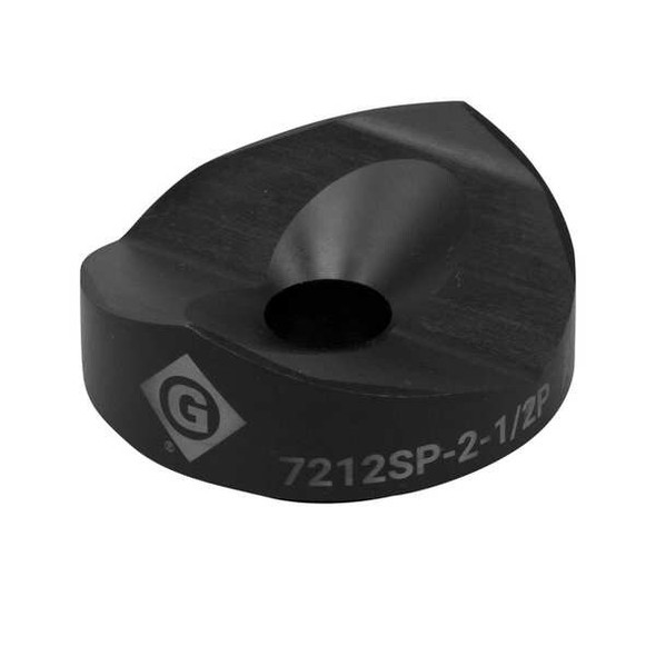 Greenlee Knockout Punch,2-7/8in.,10 ga.,Cutter 7212SP-2-1/2P
