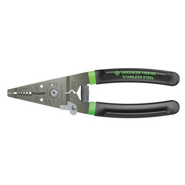 Greenlee Wire Stripper,18 to 10 AWG,7-1/4 In 1950-SS