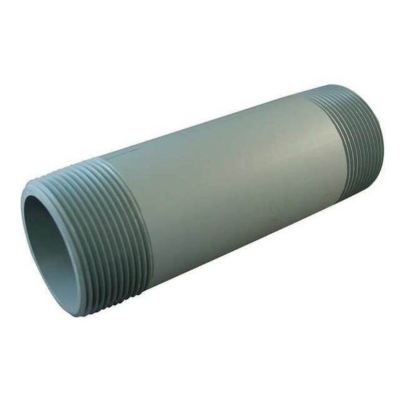 Manufacturer Varies 2" MNPT x 2" TBE PVC Pipe Nipple Sch 80 887-020