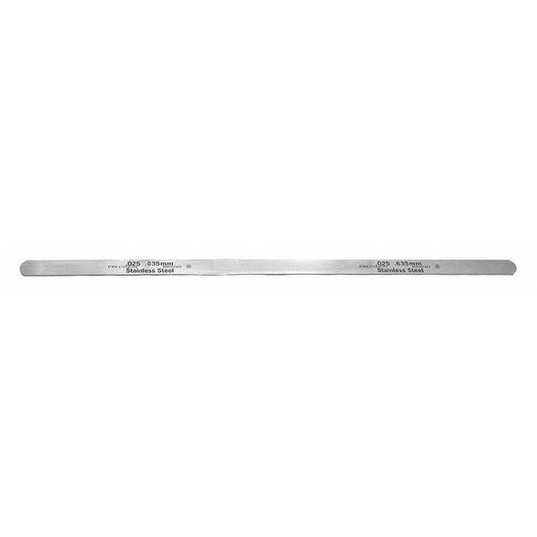 Precision Brand Feeler Gauge,SS,0.002in,PK12 77170