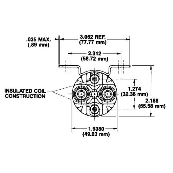 White-Rodgers DC Power Solenoid,24V,Amps 100 124 114111S1
