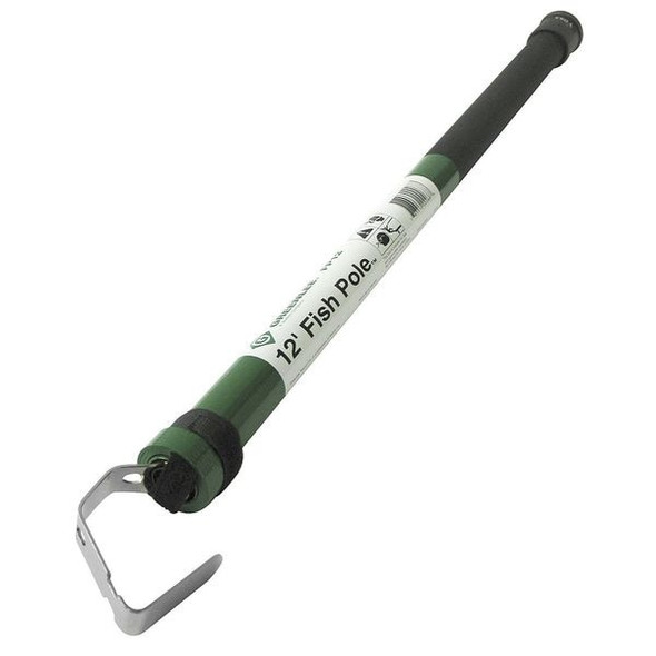Greenlee Telescoping Fish Stick,12 ft,Fiberglass FP12