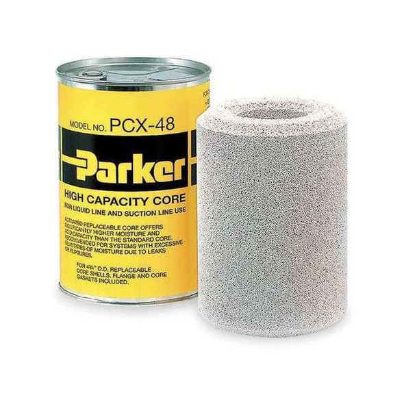 Parker Filter Dryer Core, 5 1/2 in L, Charcoal PCK-48HH